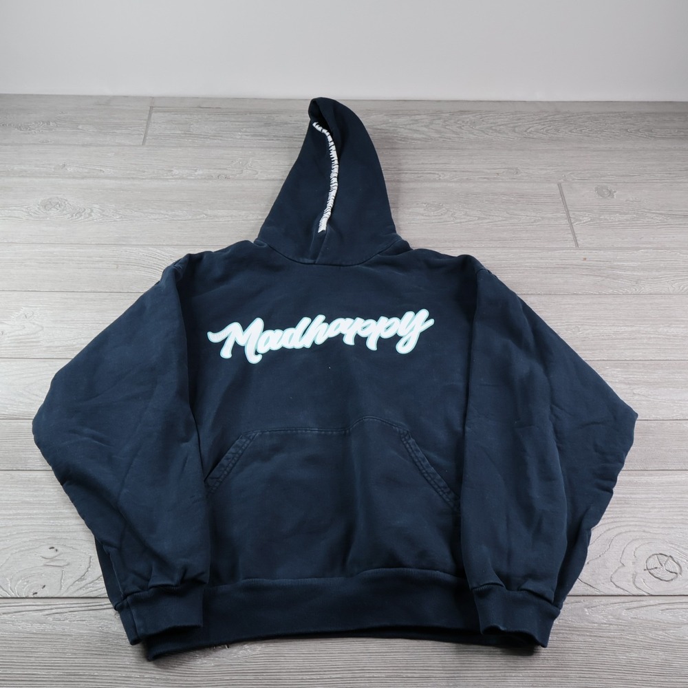 Madhappy Midnight Hoodie Unisex Size Small Cotton Fleece Heavy Sweatshirt